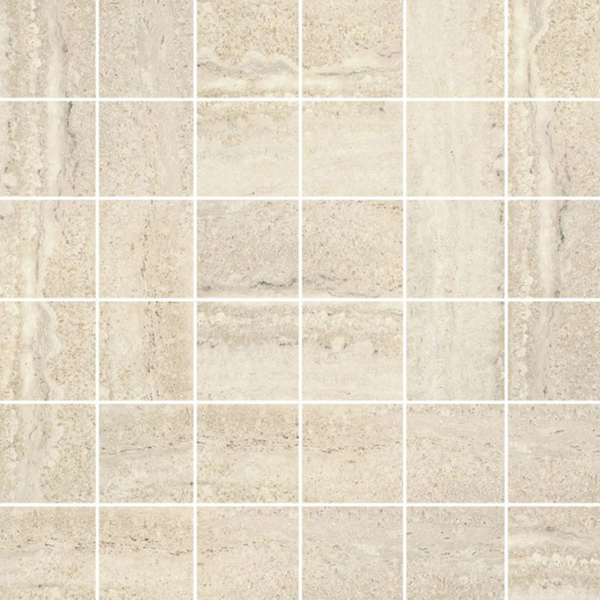 Picture of Edimax Ceramiche Astor - Travertini 2.0 Mosaic Crema Lucido Polished