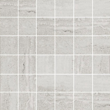 Picture of Edimax Ceramiche Astor - Travertini 2.0 Mosaic Grigio Lucido Polished