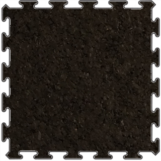 Picture of RUBBERlogix - GYMlogix Tile 1/2 Black