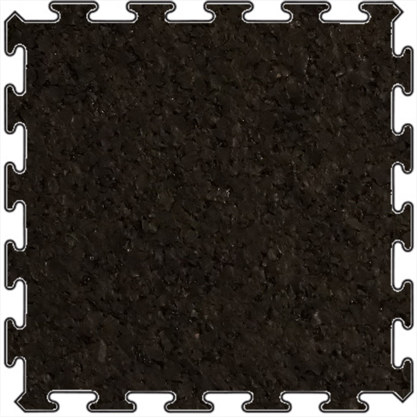 Picture of RUBBERlogix - GYMlogix Tile 1/2 Black
