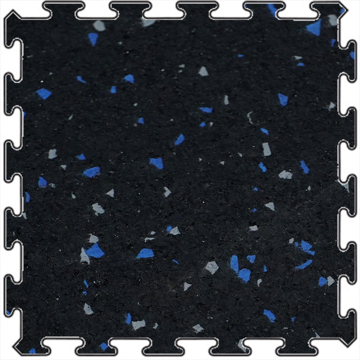 Picture of RUBBERlogix - GYMlogix Tile 3/8 Blue-Gray