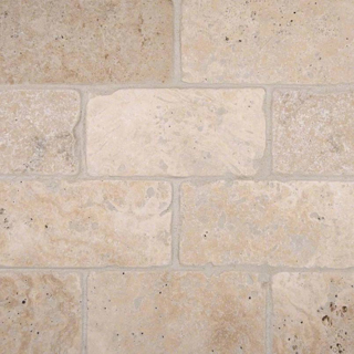Picture of MS International - Travertine 3 x 6 Tumbled Bologna Chiaro