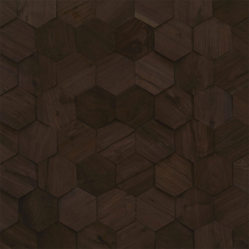 Picture of DuChateau - Celestio Legno Angled Hexo Wall Panels Stout