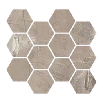 Picture of Milestone - Absolute Mosaic Hexagon Taupe