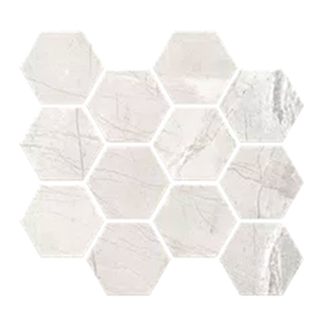 Picture of Milestone - Absolute Mosaic Hexagon White