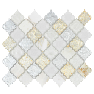 Picture of Anthology Tile - Chic Arabesque Mosaic Tuscan Arabesque