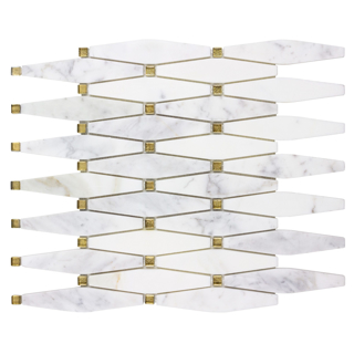 Picture of Anthology Tile - Dazzle Jolie Mosaic Jolie Gold