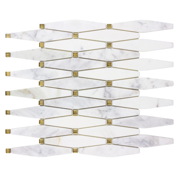 Picture of Anthology Tile - Dazzle Jolie Mosaic Jolie Gold