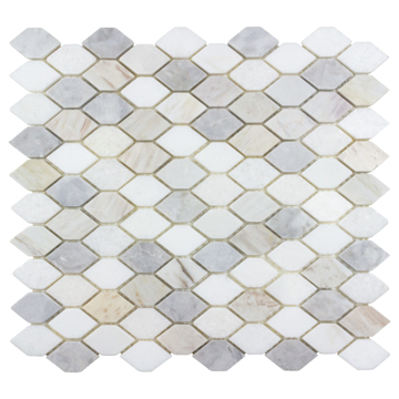 Picture of Anthology Tile - The Finish Line Prism Mosaic Natural Prism
