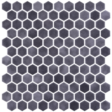 Picture of Onix Mosaico - Hex Stoneglass Antracite
