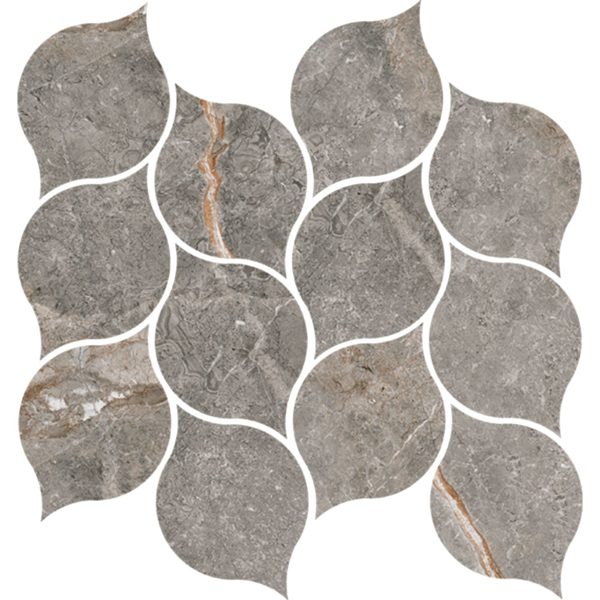 Picture of Happy Floors - Toscana Leaf Mosaic Gris