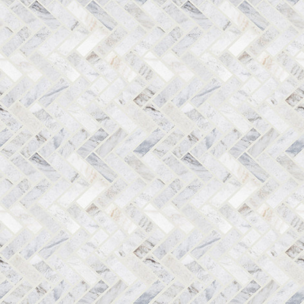 Picture of Shaw Floors - Chateau Herringbone Cashmere White