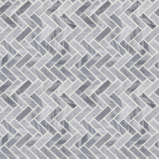 Picture of Shaw Floors - Chateau Herringbone Bardiglio Cloud