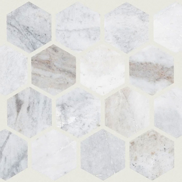 Picture of Shaw Floors - Chateau Hexagon Cashmere White