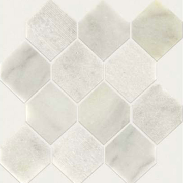 Picture of Shaw Floors - Del Ray Mosaic Stretch Hex Whitewater