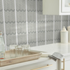Picture of Shaw Floors - Estate Mosaic Chevron Bianco Carrara
