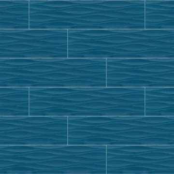 Picture of Shaw Floors - Lane Ave Wave 4 x 16 Deep Sea