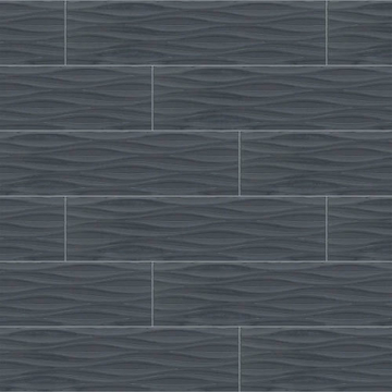 Picture of Shaw Floors - Lane Ave Wave 4 x 16 Midnight