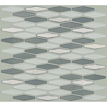 Picture of Shaw Floors - Molten Glass Stretch Hexagon Nickel