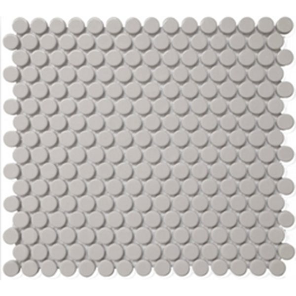 Picture of Roca - CC Mosaics Gray Matte Pennyround