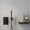 Picture of Roca - CC Mosaics White Gray Basket Weave