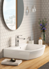 Picture of Roca - CC Mosaics White Matte Hexagon