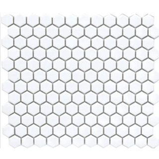 Picture of Roca - CC Mosaics White Matte Small Hexagon