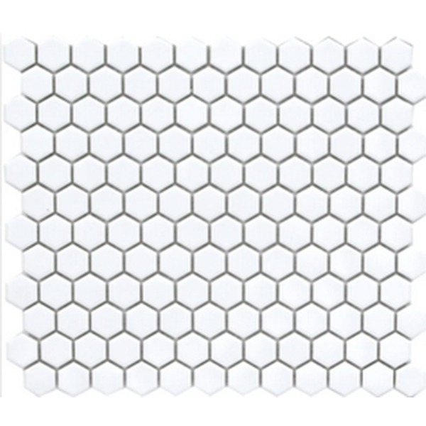 Picture of Roca - CC Mosaics White Matte Small Hexagon