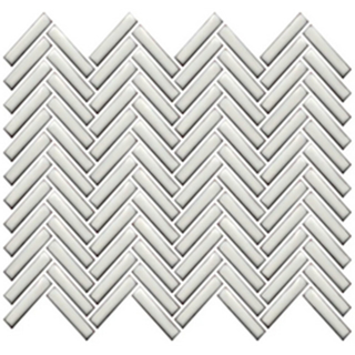 Picture of Roca - CC Mosaics Plus Antique White Bright Herringbone
