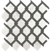 Picture of Roca - Rockart Medallion Mosaic Black and White