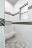 Picture of Roca - Rockart Medallion Mosaic Black and White