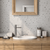 Picture of Roca - Rockart Mosaic Penny Round Carrara