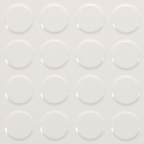 Picture of American Biltrite - AB Pure Round 18 x 18 Snowstorm