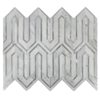 Picture of Elon Tile & Stone - Aluminum Serpentine Pearl White Silver