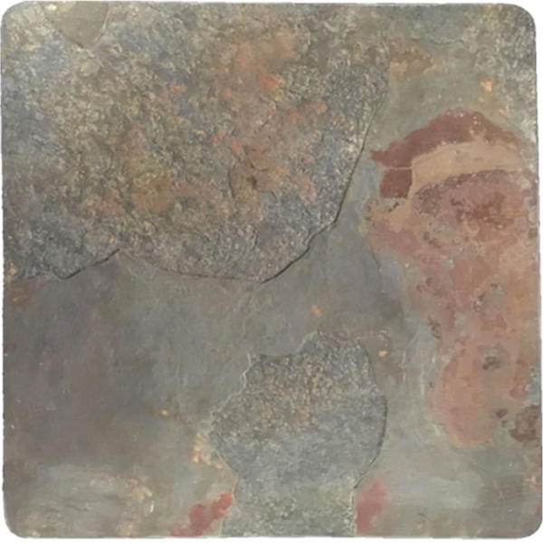Picture of Elon Tile & Stone - Slate 12 x 12 Rustic Multicolor Slate Tumbled