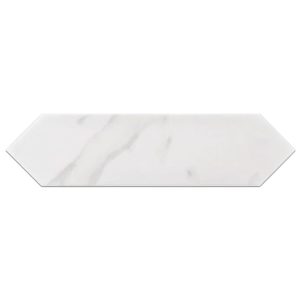Picture of Elon Tile & Stone - Traces Picket Calacatta
