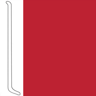 Picture of VPI Corp. - Wallbase Coved 1/8 4-inch Ruby Rouge