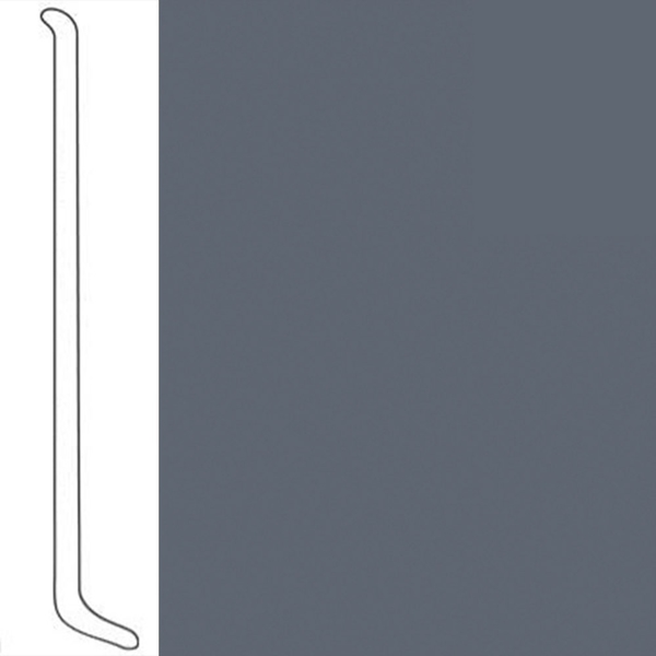 Picture of VPI Corp. - Wallbase Coved 1/8 2.5-inch Charcoal Slate