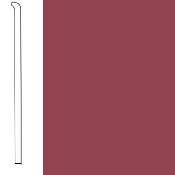 Picture of VPI Corp. - Wallbase Straight 1/8 2.5-inch Red Coat