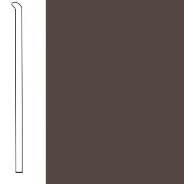 Picture of VPI Corp. - Wallbase Straight 1/8 2.5-inch Roasted Chestnut