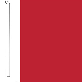 Picture of VPI Corp. - Wallbase Straight 1/8 2.5-inch Ruby Rouge