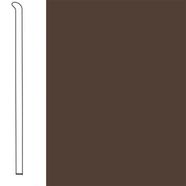 Picture of VPI Corp. - Wallbase Straight 1/8 6-inch Cappuccino