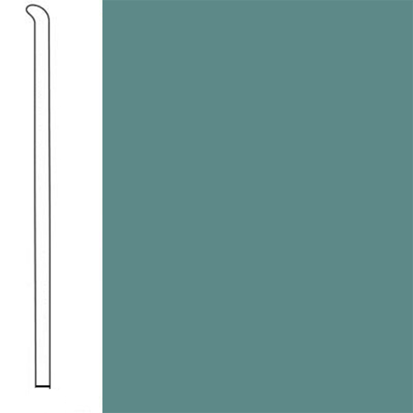 Picture of VPI Corp. - Wallbase Straight 1/8 6-inch Light Teal