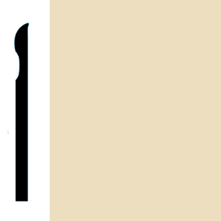 Picture of VPI Corp. - Low Dirt Retention Wallbase LDR2 6-inch Eggshell