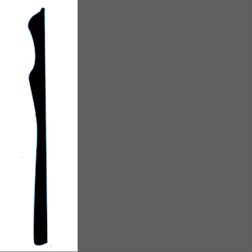 Picture of VPI Corp. - Low Dirt Retention Wallbase LDR3 4 1/2-inch Charcoal