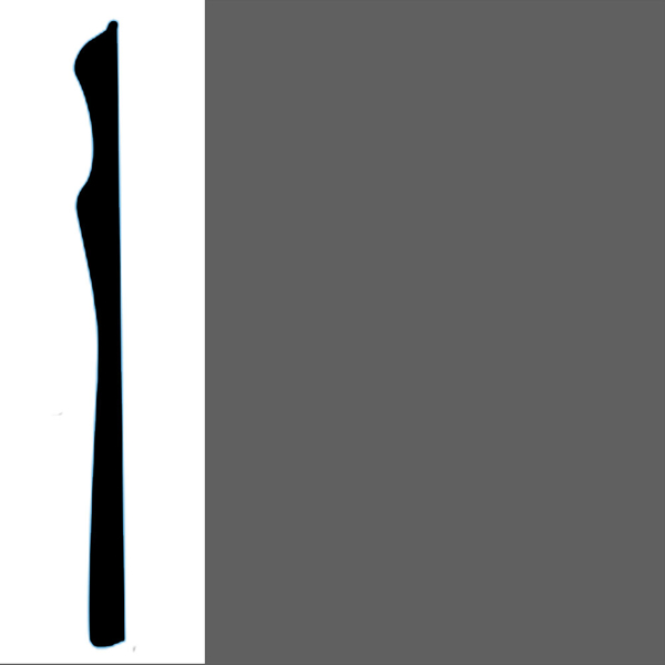 Picture of VPI Corp. - Low Dirt Retention Wallbase LDR3 4 1/2-inch Charcoal