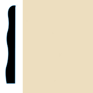 Picture of VPI Corp. - Low Dirt Retention Wallbase LDR5 3 1/2-inch Eggshell