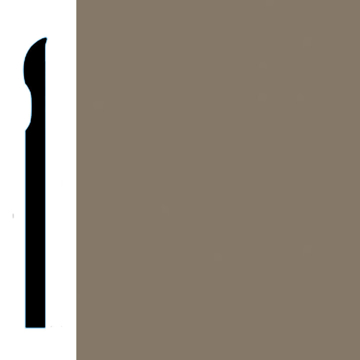 Picture of VPI Corp. - Low Dirt Retention Wallbase LDR2 4 1/2-inch Taupe