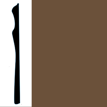 Picture of VPI Corp. - Low Dirt Retention Wallbase LDR3 4 1/2-inch Spice