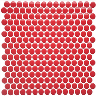 Picture of Roca - CC Mosaics Red Pepper Bright Pennyround